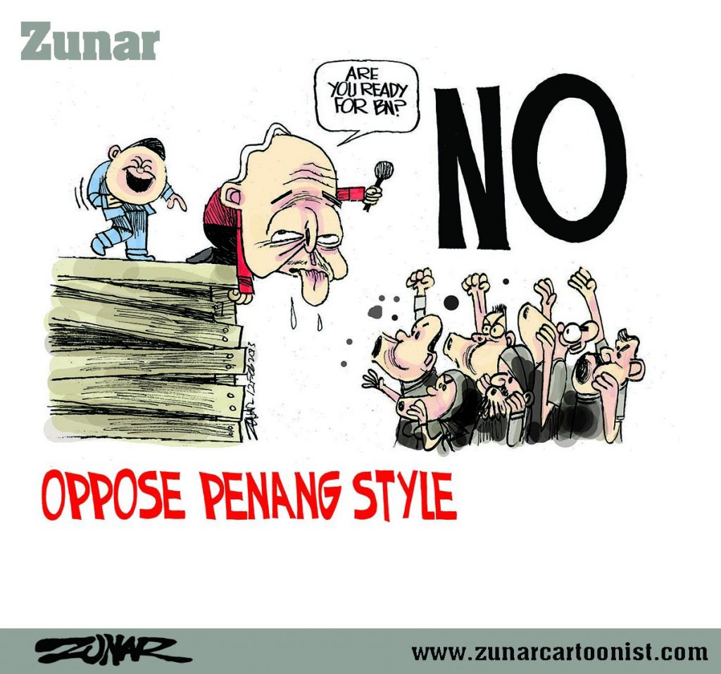 OPPOSE PENANG STYLE 12 FEB 2013